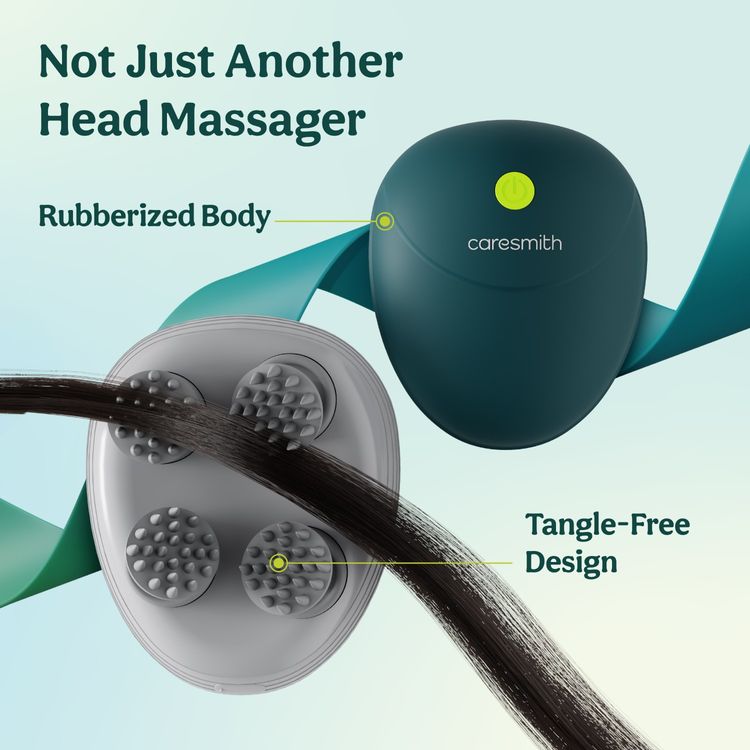 Revive Electric Head and Body Massager Scalp, Body &amp; Hair Massage Machine